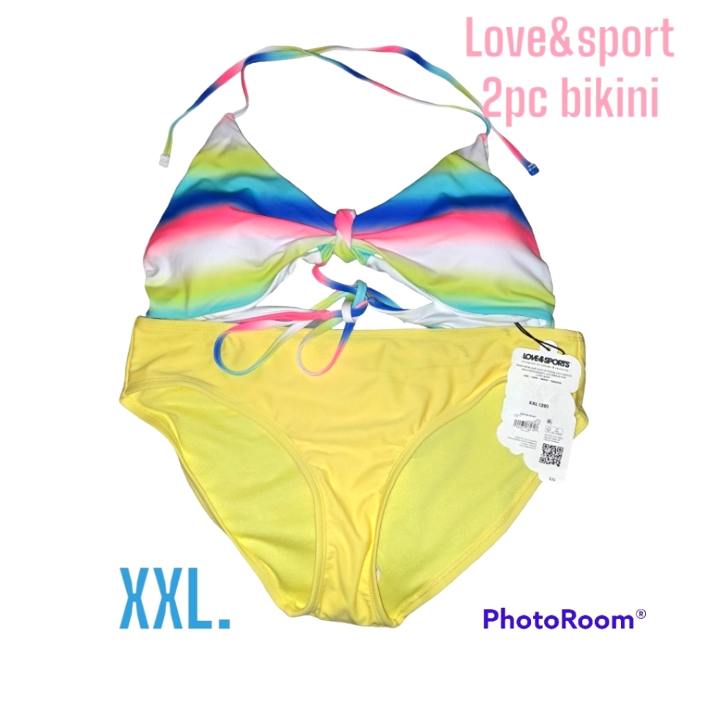 👽NWT Love&sport 2pc bikini 👙